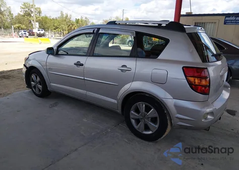 2004 Pontiac Vibe z USA, uszkodzony, nr VIN 5Y2SL62884Z418930